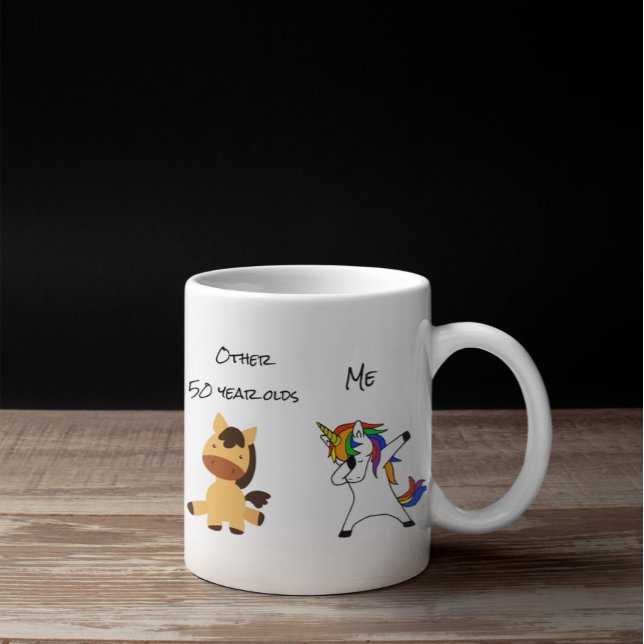 Other 50 Years Olds Birthday Unicorn Coffee Mug (Creator Uploaded)