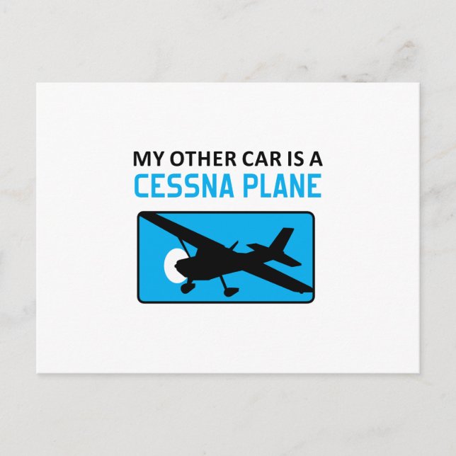 Other car is Cessna Postcard (Front)