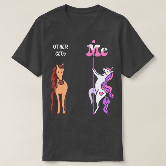 Other CEOs Me Tee Unicorn CEO Funny Gift Idea CEO  (Design Front)