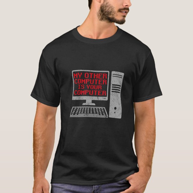 Other Computer Cyber Security Expert Hacker Coding T-Shirt (Front)