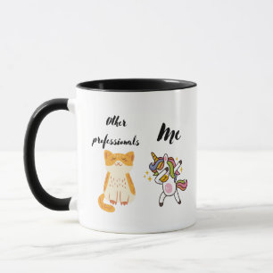 Other HR Professionals Me Unicorn Human Resources Mug