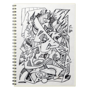 Other Planes of Here, ink drawing Notebook