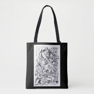 Other Planes of Here, ink drawing Tote Bag