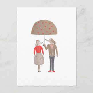 Other than an usual couple postcard