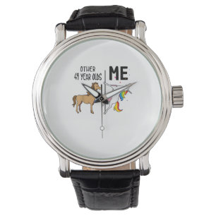 Other Unicorn 49 Year Olds Birthday And Me Gift Fo Watch