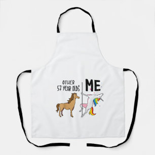 Other Unicorn 57 Year Olds Birthday And Me Gift Fo Apron