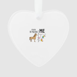 Other Unicorn 80 Year Olds Birthday And Me Gift Fo Ornament