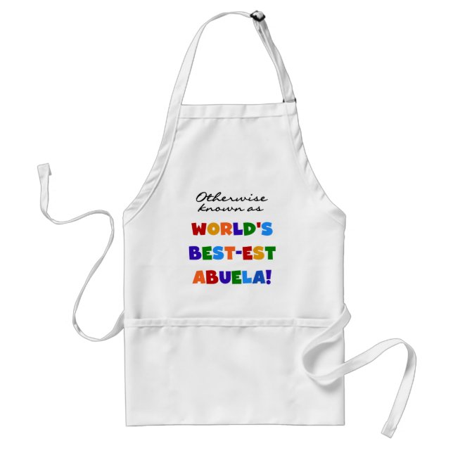 Otherwise Known as Best-est Abuela Gifts Standard Apron (Front)