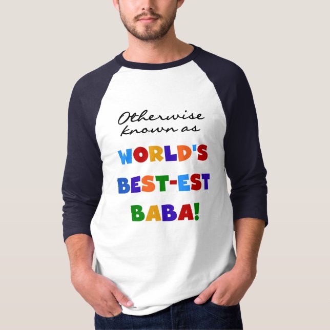 Otherwise Known as Best-est Baba T-shirts and Gift (Front)