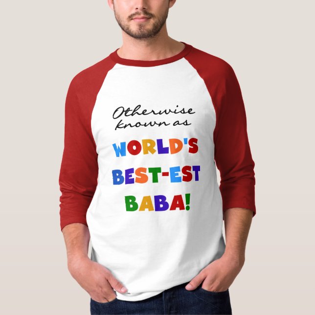 Otherwise Known as Best-est Baba T-shirts and Gift (Front)