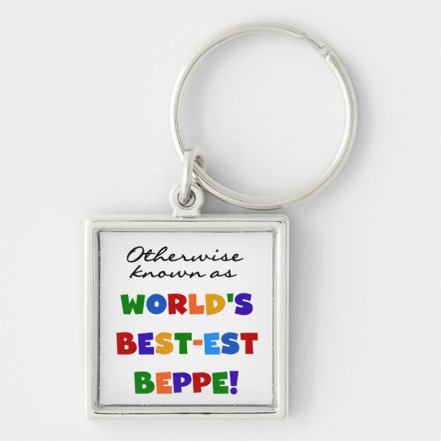 Otherwise Known as Best-est Beppe Key Ring (Front)
