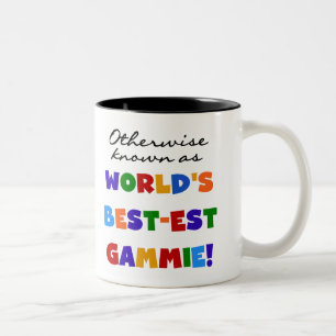 Otherwise Known as Best-est Gammie Tshirts Two-Tone Coffee Mug