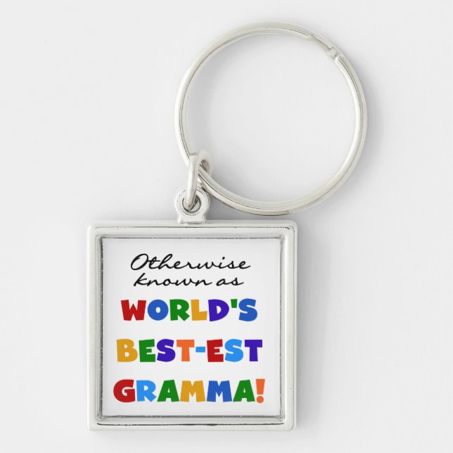 Otherwise Known as Best-est Gramma T-shirts Key Ring (Front)