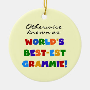 Otherwise Known as Best-est Grammie Gifts Ceramic Tree Decoration