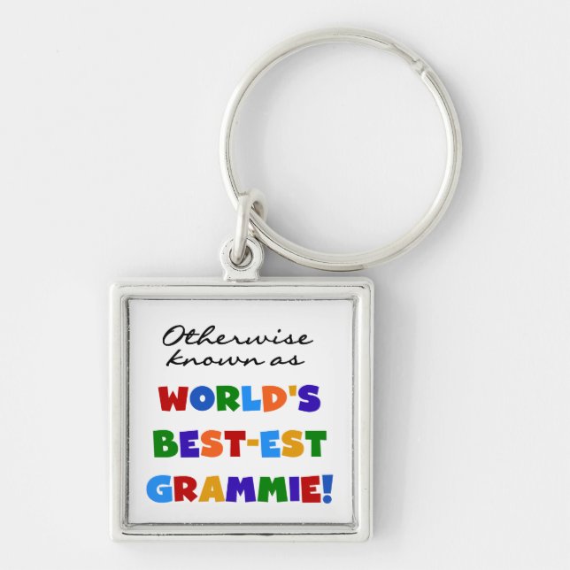 Otherwise Known as Best-est Grammie T-shirts Key Ring (Front)