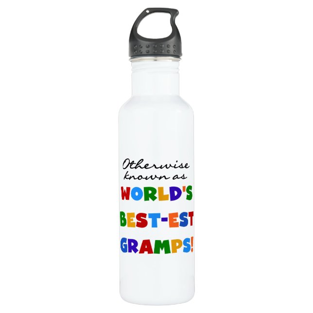 Otherwise Known as Best-est Gramps 710 Ml Water Bottle (Front)