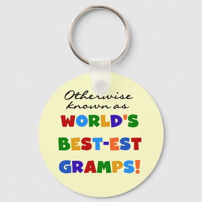 Otherwise Known as Best-est Gramps Key Ring (Front)