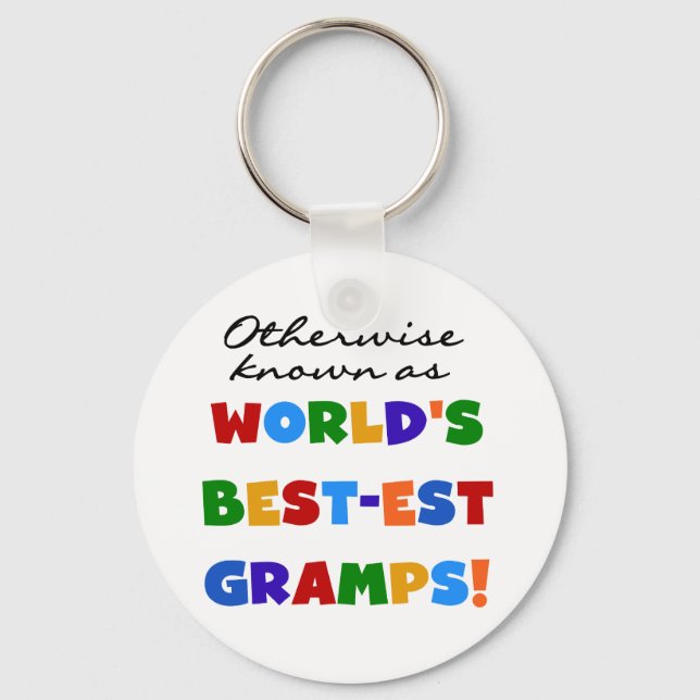 Otherwise Known as Best-est Gramps Key Ring (Front)