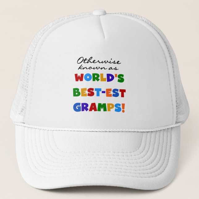 Otherwise Known as Best-est Gramps Trucker Hat (Front)