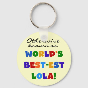 Otherwise Known as Best-est Lola Gifts Key Ring