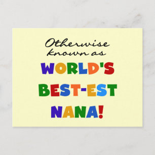 Otherwise Known as Best-est Nana Tshirts Postcard