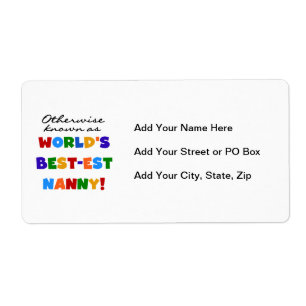 Otherwise Known as Best-est Nanny Gifts