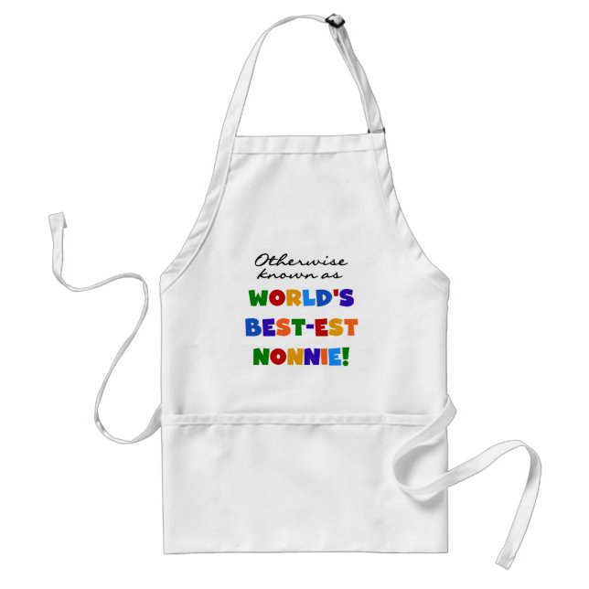 Otherwise Known as Best-est Nonnie Gifts Standard Apron (Front)