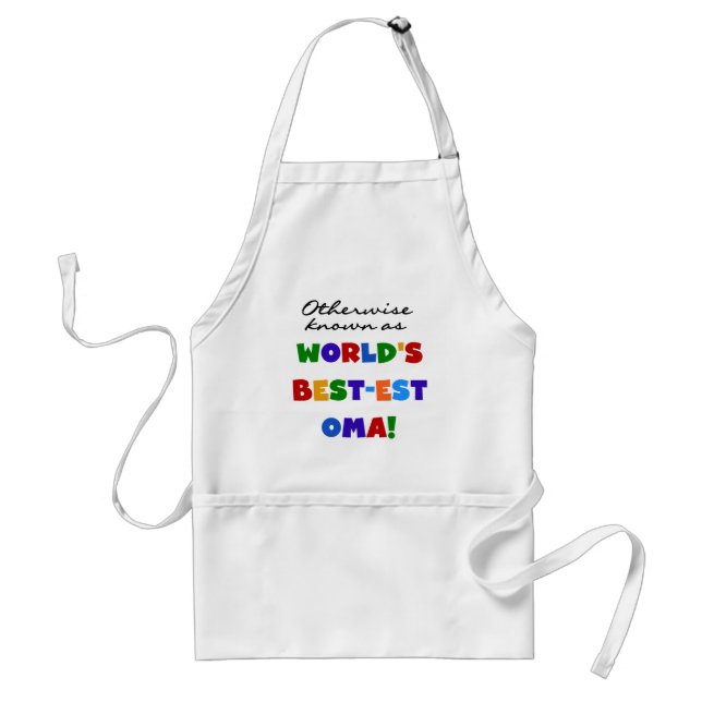 Otherwise Known as Best-est Oma Tshirts and Gifts Standard Apron (Front)