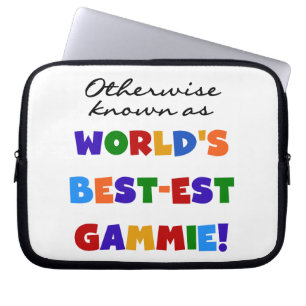 Otherwise Known Best-est Gammie Gifts Laptop Sleeve
