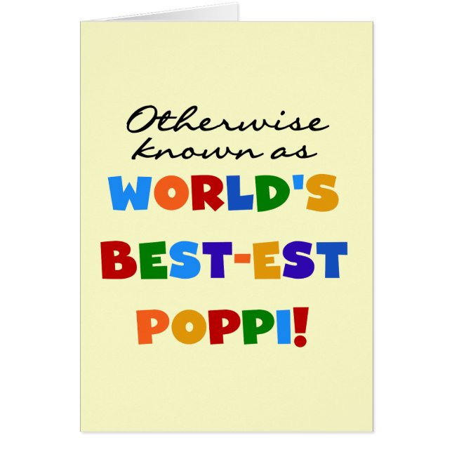 Otherwise Known Best-est Poppi T-shirts and Gifts (Front)