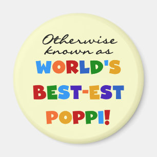 Otherwise Known Best-est Poppi T-shirts and Gifts Magnet