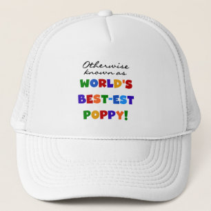 Otherwise Known Best-est Poppy Tshirts and Gifts Trucker Hat