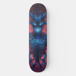 Otherworldly Creature: Surreal Skateboard Design