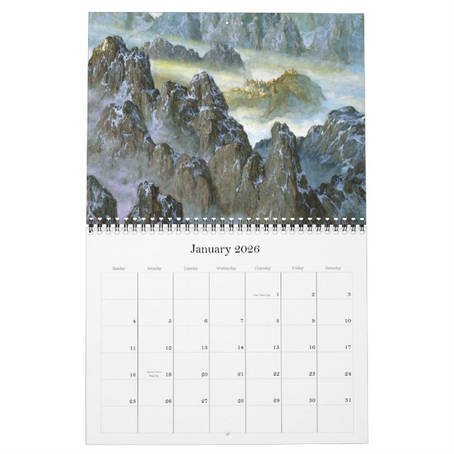 OtherWorlds Calendar (Jan 2026)