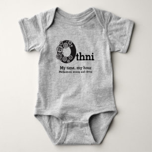 Othni boys name and meaning time cogs baby bodysuit