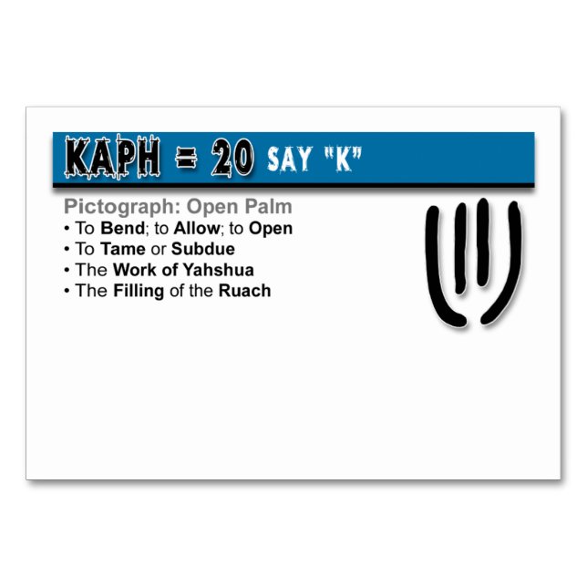 Otiot Flash Cards: 11 of 22 (Back)