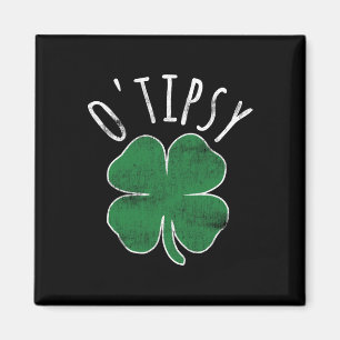 O'tipsy St Patricks Day Beer Shamrock Irish Drunk Magnet