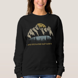 Otis Orchards-East Farms Washington Mountain Sunse Sweatshirt