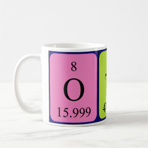 Otis periodic table name mug