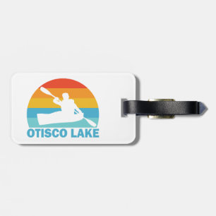 Otisco Lake New York Kayak Luggage Tag