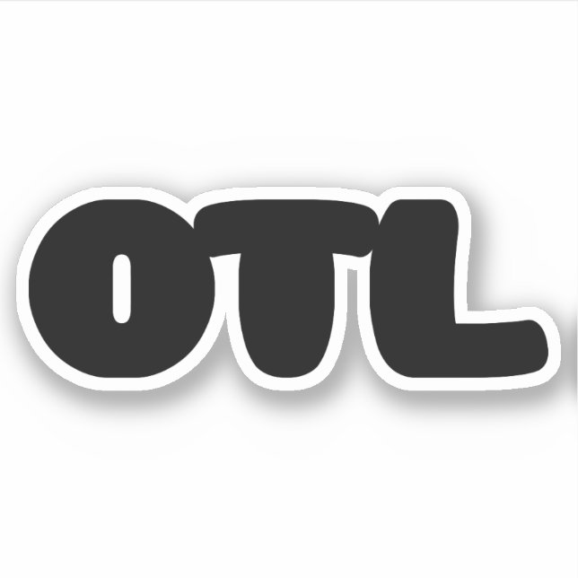 OTL Emoticon ~ Korean Slang (Front)