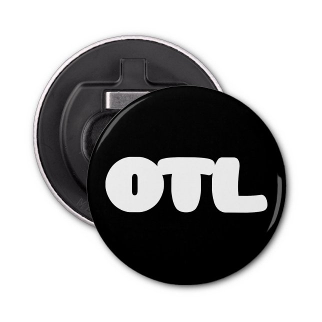 OTL Emoticon ~ Korean Slang Bottle Opener (Front)