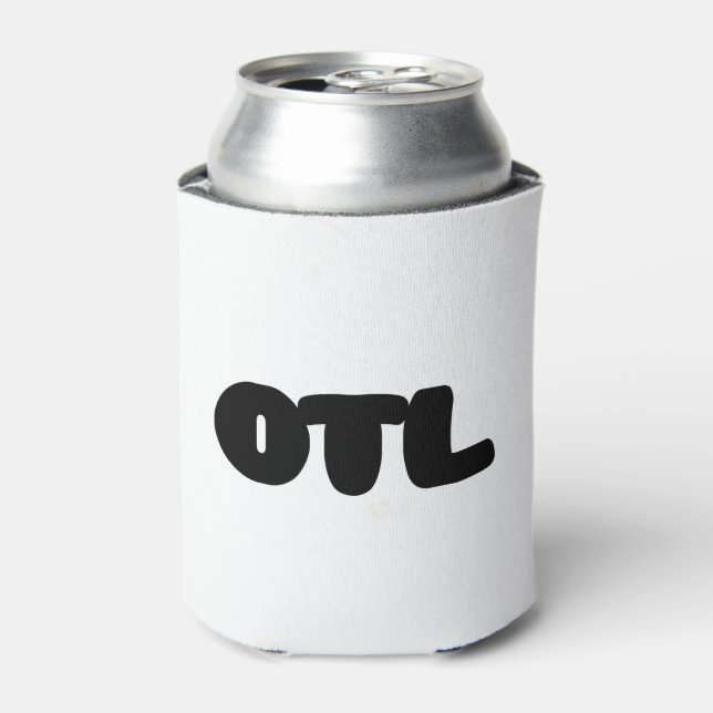 OTL Emoticon ~ Korean Slang Can Cooler (Can Front)