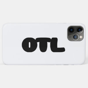 OTL Emoticon ~ Korean Slang iPhone 11 Pro Max Case