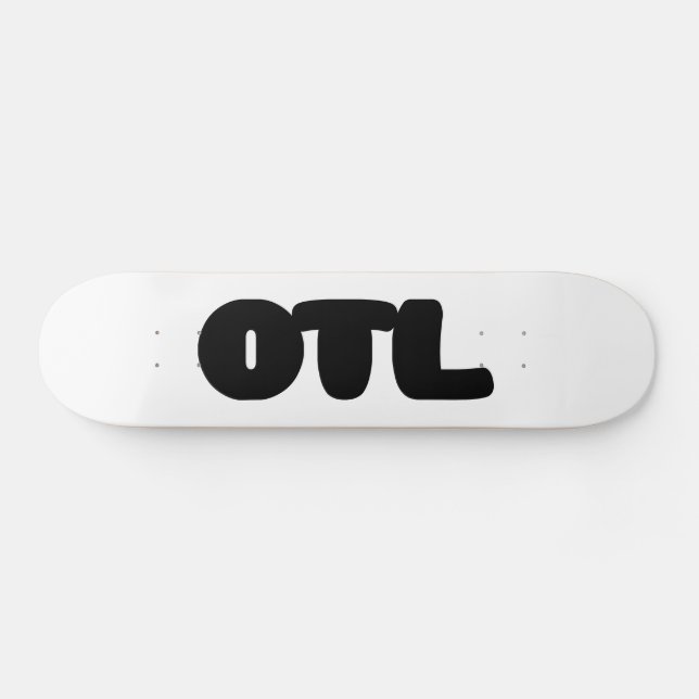OTL Emoticon ~ Korean Slang Skateboard (Horz)
