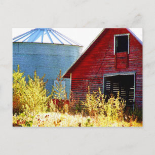 Otoe County Barn Postcard