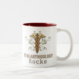 Otolaryngology Rocks Caduceus Mug