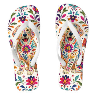 Otomi Art Dog Thongs