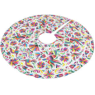 Otomi colourful tree skirt