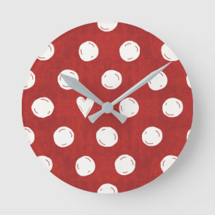 Otomi Farm Step Round Clock